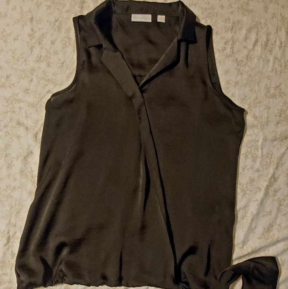 New York & Co. Black Blouse 100% Polyester.